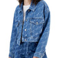 Womens Logo Denim Denim Jacket