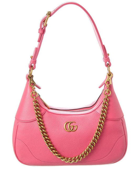 Gucci Aphrodite Small Leather Hobo Bag