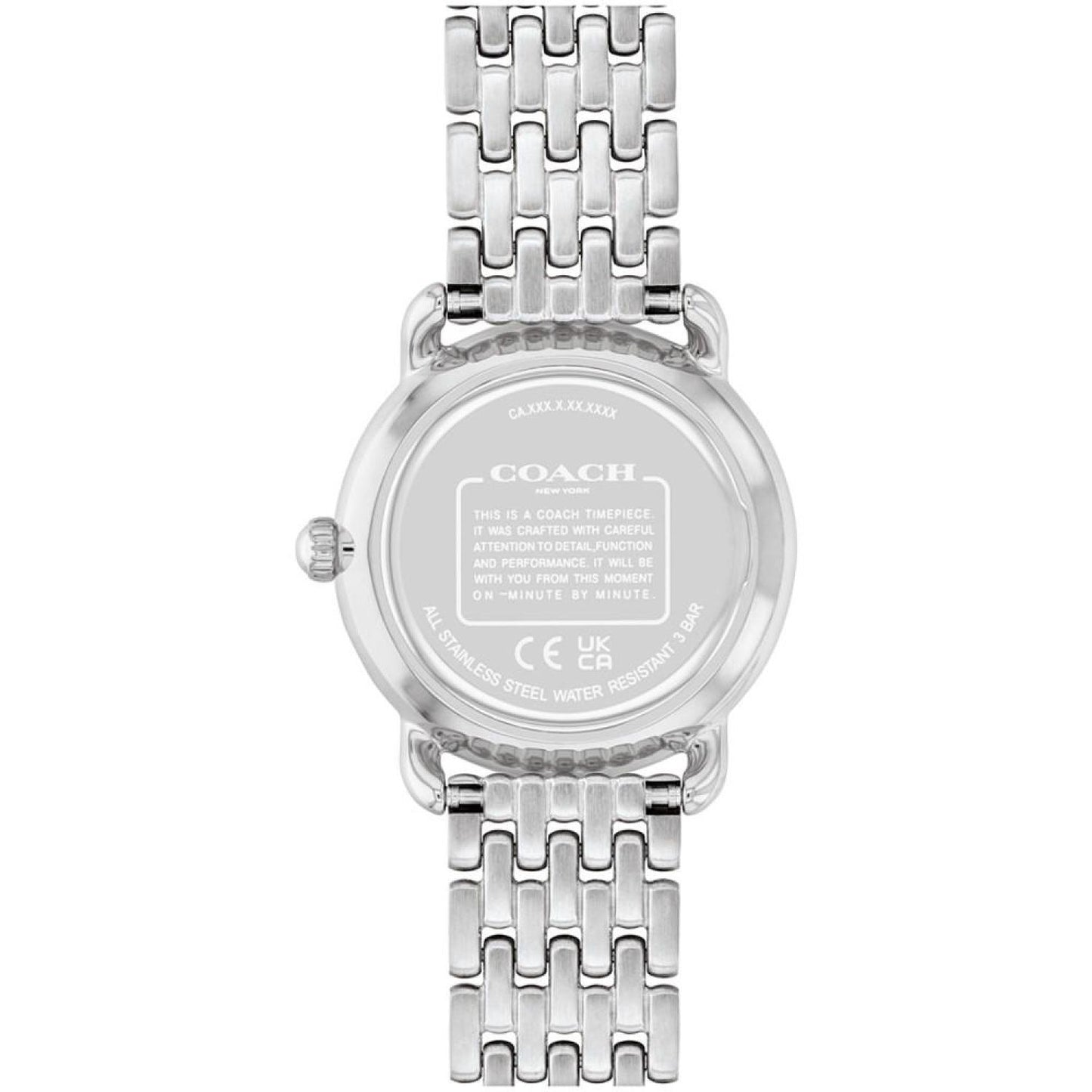 Women's Silver Elliot Stainless Steel Watch 28mm