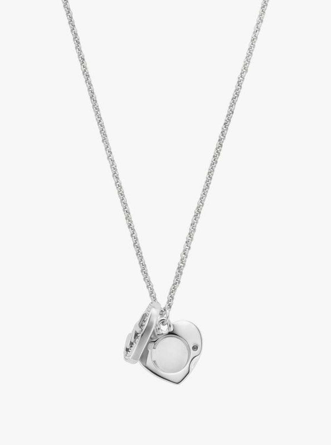 Pavé Heart Locket Necklace