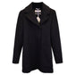 Max Mara SportMax Over Coat in Black Cashmere