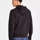 Men's Modern-Fit Stretch Textured Logo Hoodie