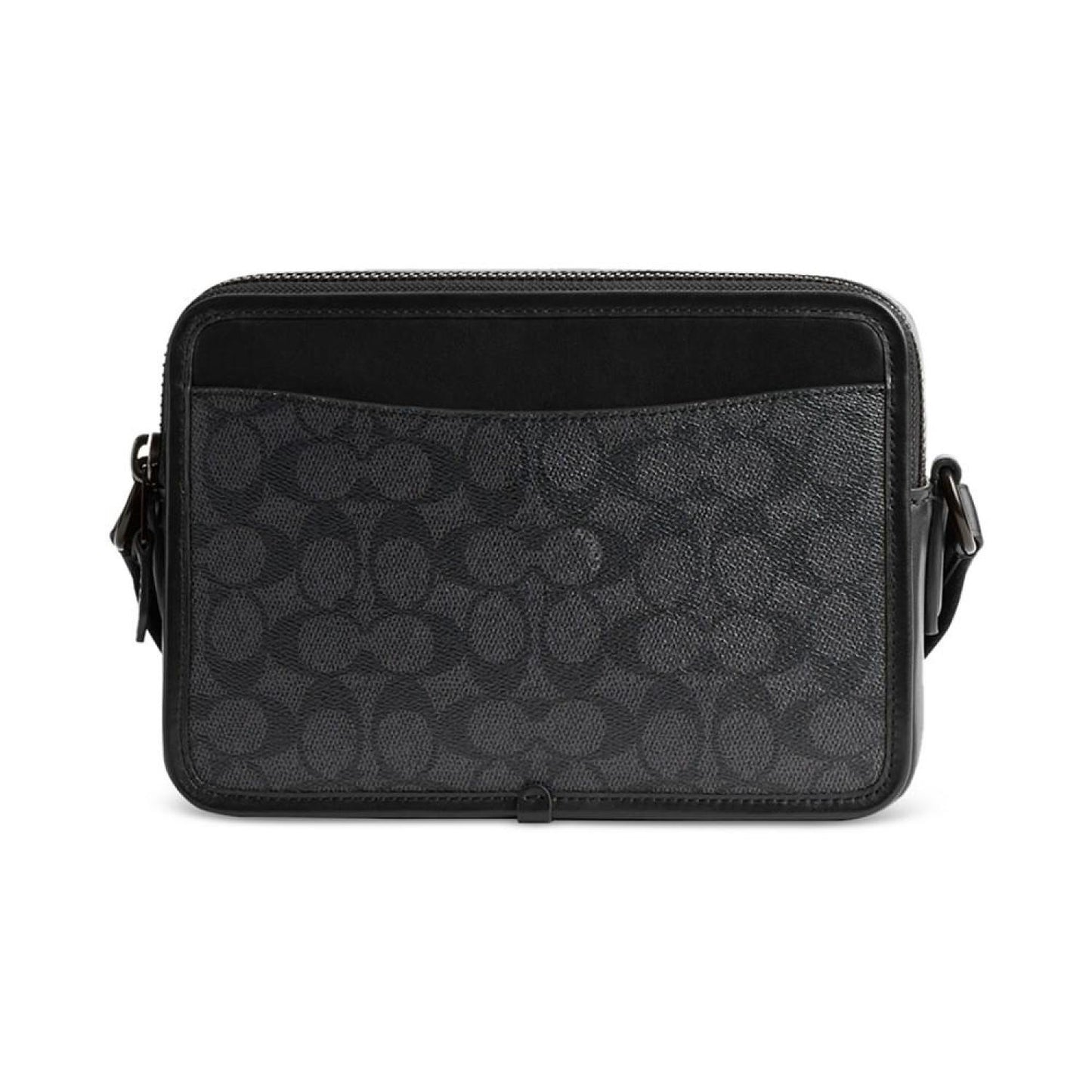 Men's Charter Signature-Print Crossbody Bag