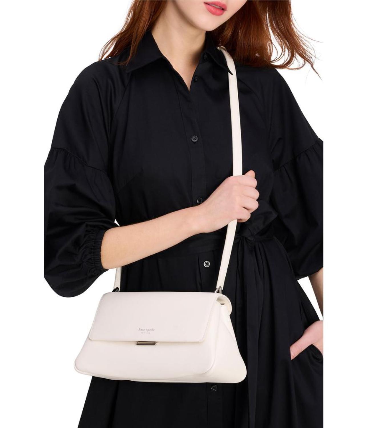 Grace Smooth Leather Shoulder Bag