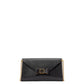 Morgan Bow Embellished Saffiano Leather Envelope Flap Crossbody