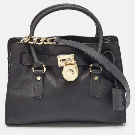 Michael Kors  Leather Medium Hamilton East West Satchel