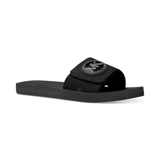 Women's Logo-Disc Slide Sandals