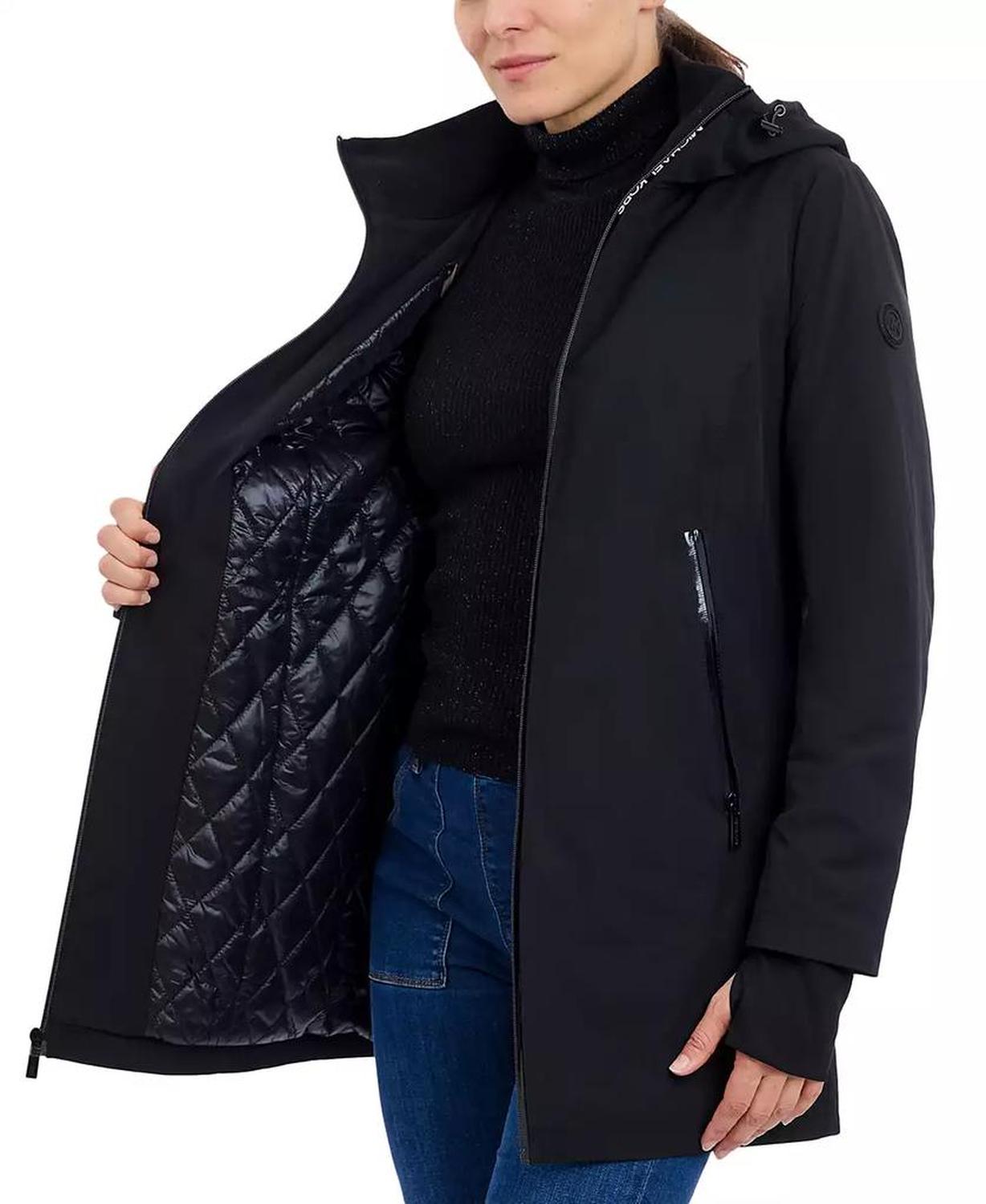 MICHAEL Women's Hooded Softshell Coat