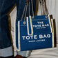 The Denim Chain Medium Tote Bag