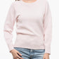 LEISURE Virgin Wool Crewneck Sweater