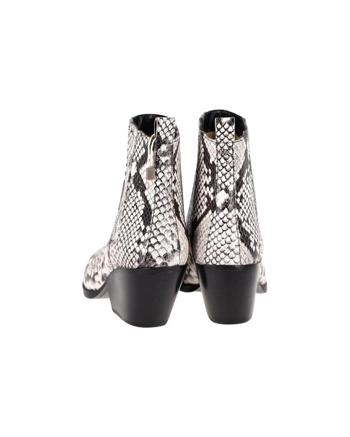 Michael Michael Kors Sinclair Ankle Boots in Animal Print Leather