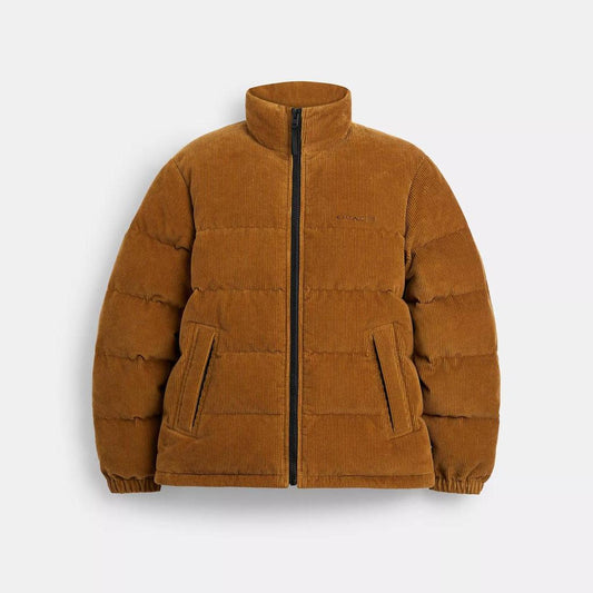 Coach Outlet Corduroy Down Jacket