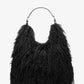 Nolita Large Shearling Leather Hobo Shoulder Bag