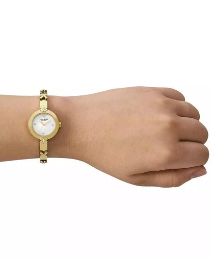 Women's Monroe Gold-tone Stainless Steel Bracelet Watch 24mm