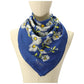 Women's Sunshine Floral Silk Square