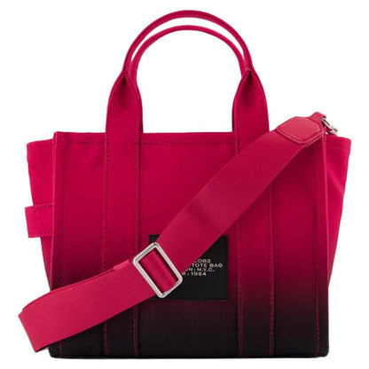 The Medium Tote - Marc Jacobs - Cotton - Black/Pink