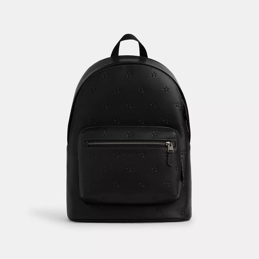 Coach Outlet West Backpack With Star Print