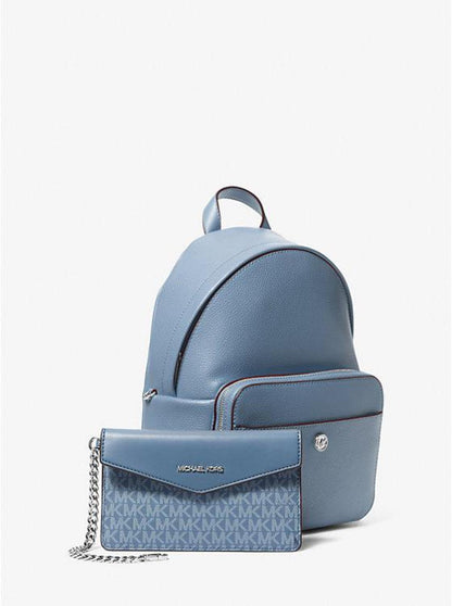 Maisie Medium Pebbled Leather 2-in-1 Backpack