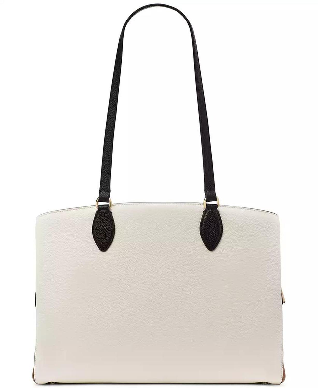 Hudson Pebbled Leather Work Tote