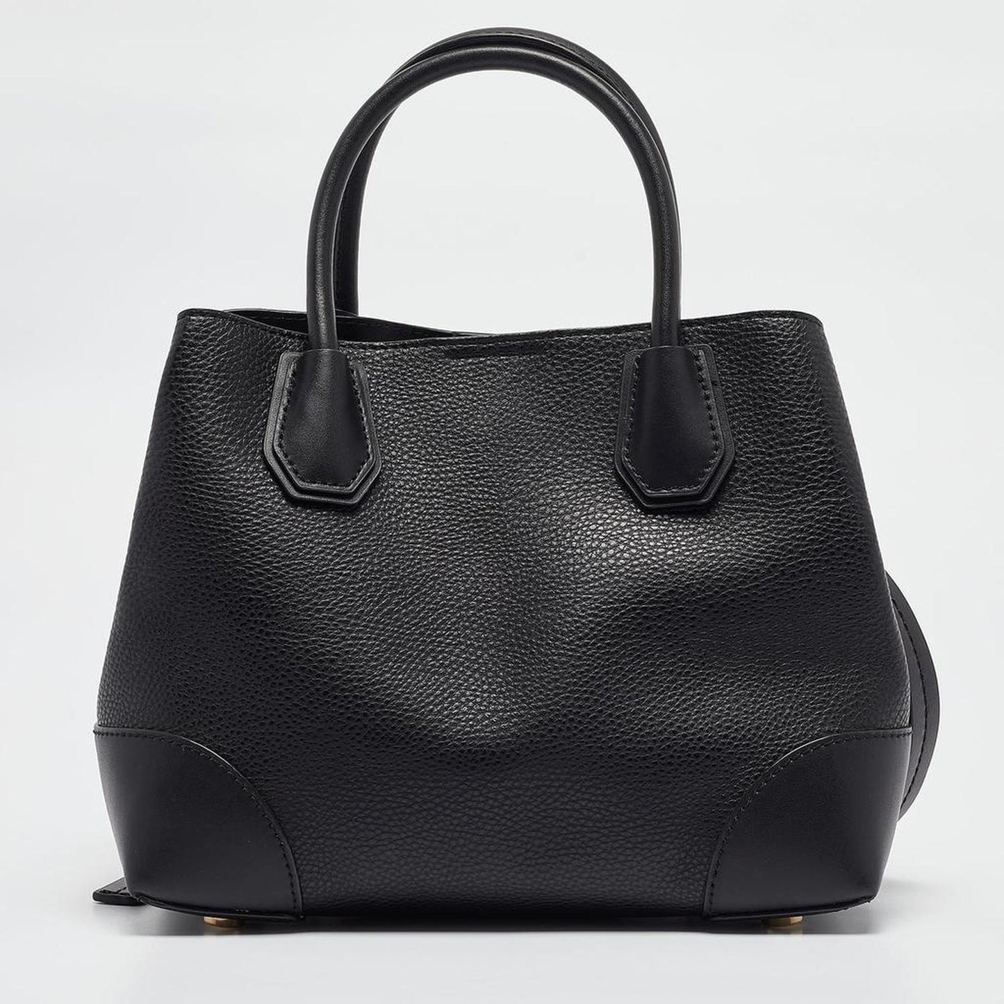 Michael Kors Black Leather Small Mercer Gallery Tote