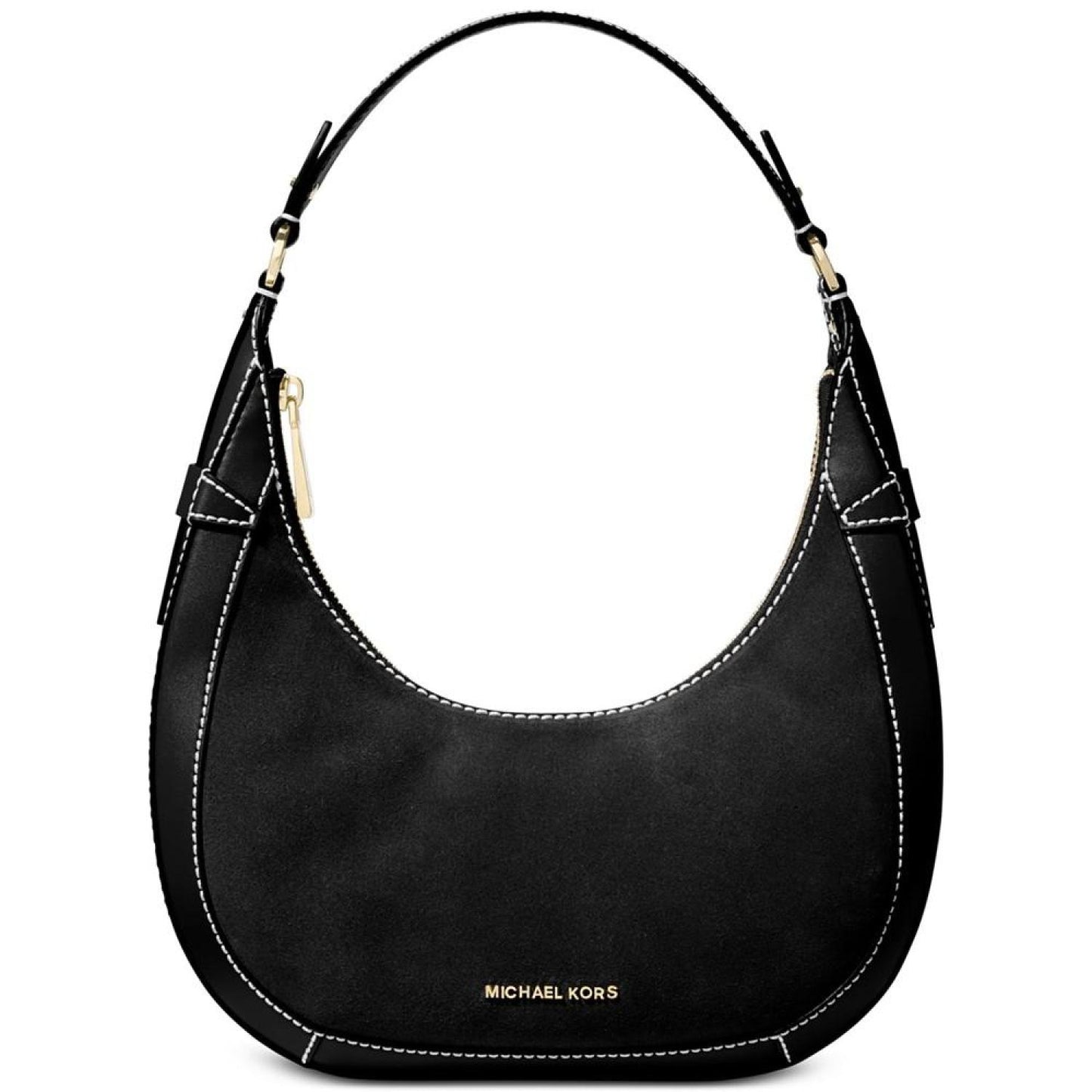 Preston Small Crescent Top Zip Shoulder Bag