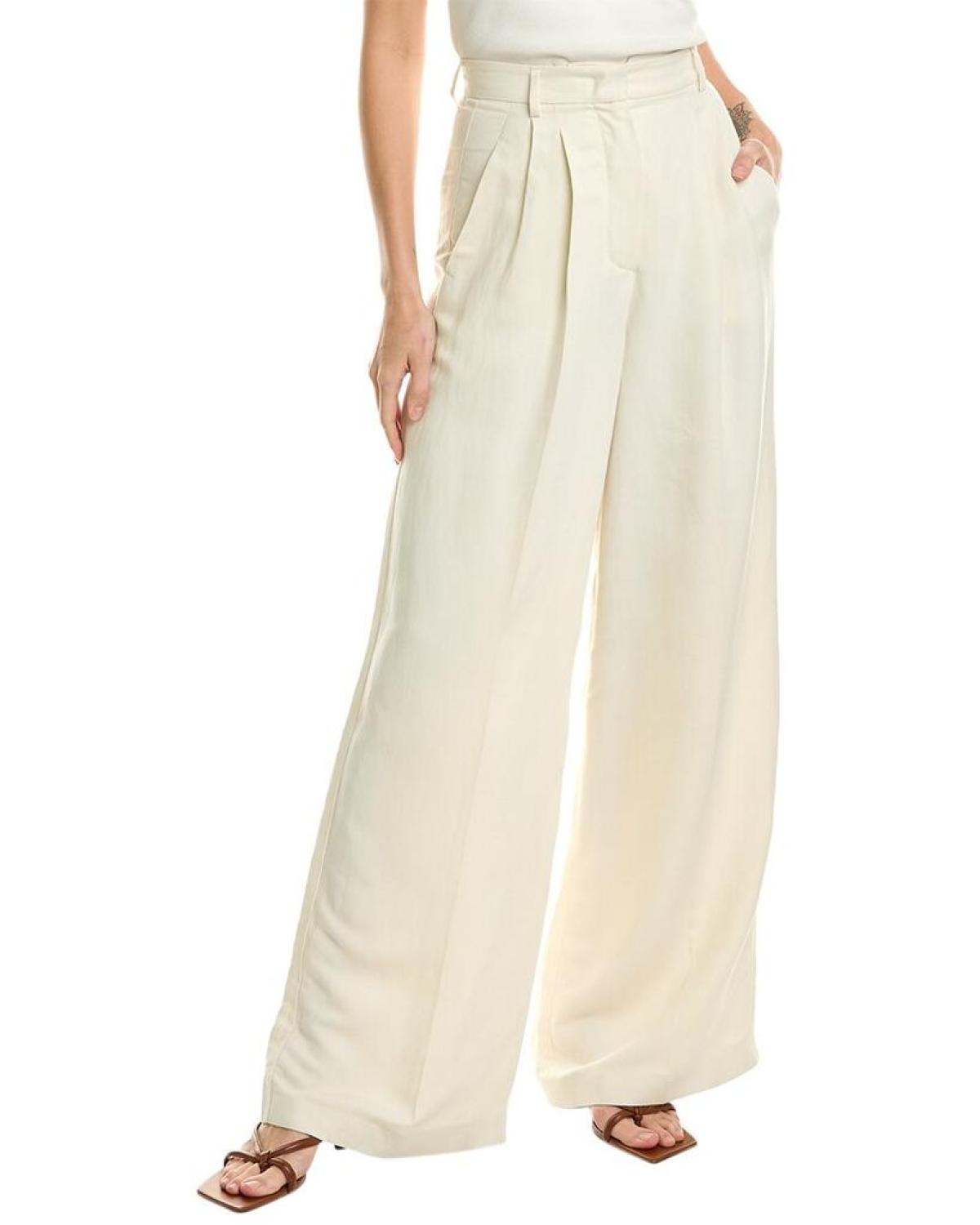 Weekend Max Mara Ausonia Linen-Blend Pant