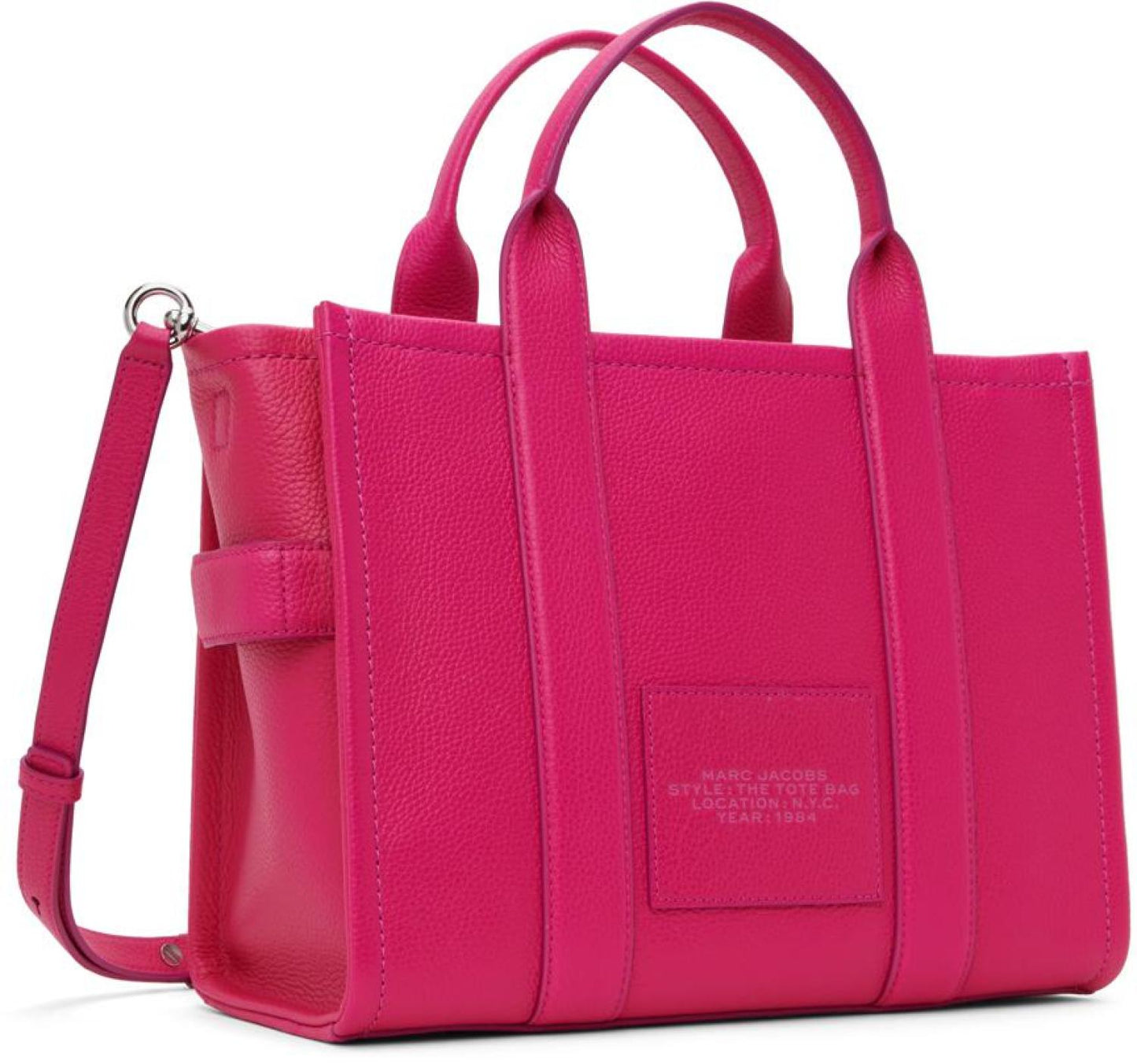 Pink 'The Leather Medium' Tote