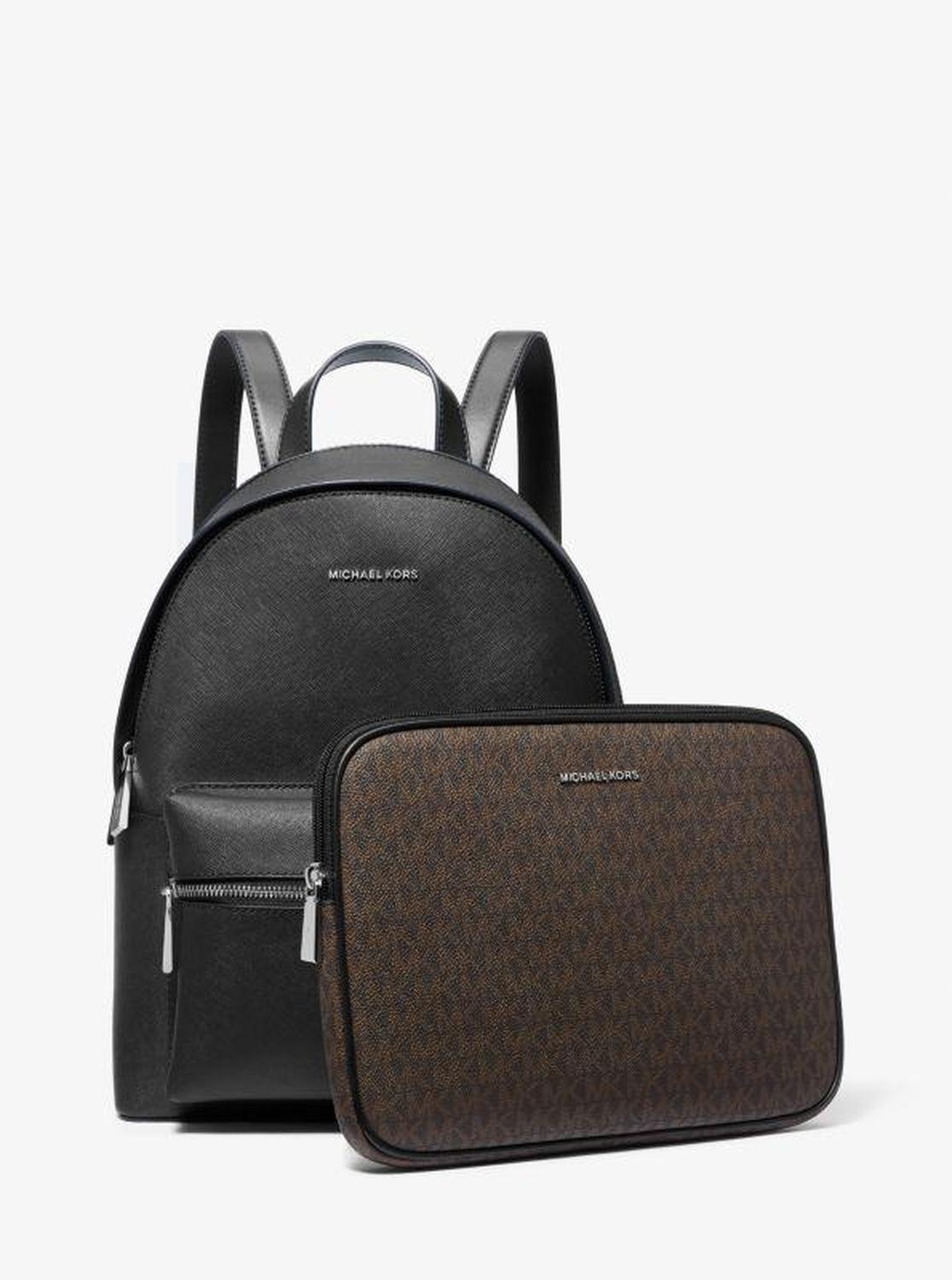 Sally Medium 2-in-1 Saffiano Leather Backpack