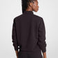 Logo Jacquard Quarter-Zip Sweater