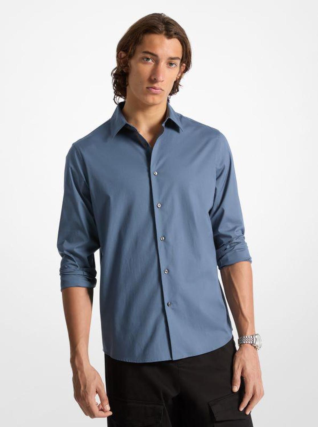 Classic Fit Stretch Cotton Shirt