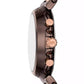 Women's Maren Chronograph Chocolate and Rose Gold-Tone Stainless Steel Watch 40mm