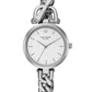 Women's Holland Three-Hand Silver-Tone Watch 34mm