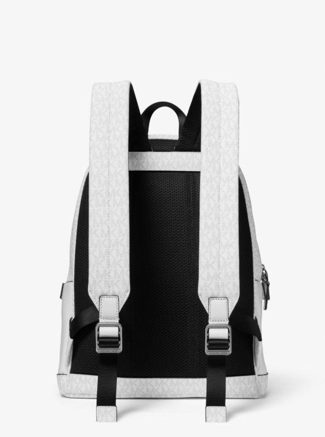 Cooper Pebbled Leather and Signature Logo Backpack