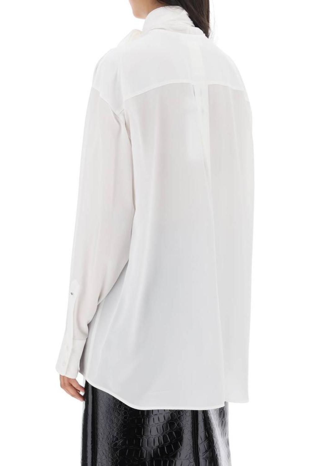 Sportmax 'vivetta' Crepe De Chine Blouse