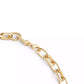 Gold-Tone Signature Stitched Chain Collar Necklace