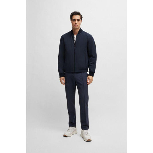 Regular-fit jacket in bi-stretch fabric