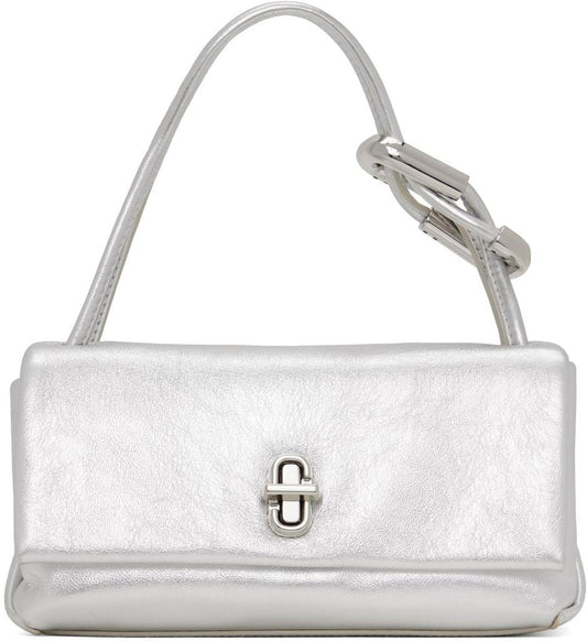 Silver 'The Metallic Mini Dual' Bag