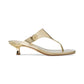 MICHAEL MMK Lucinda Kitten-Heel Sandals