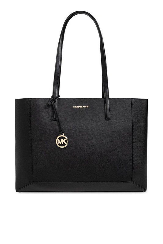 Michael Michael Kors Sallie Logo Plaque Type Shopper Bag