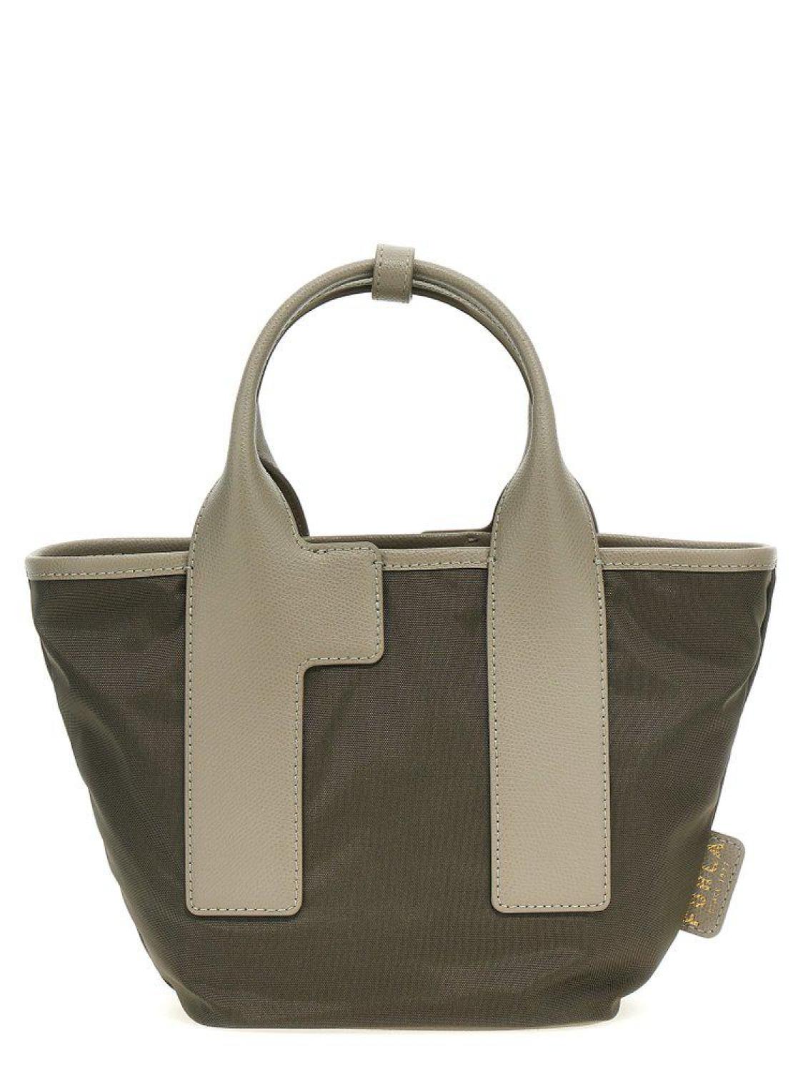 Furla Piuma S Logo Tag Shopping Bag