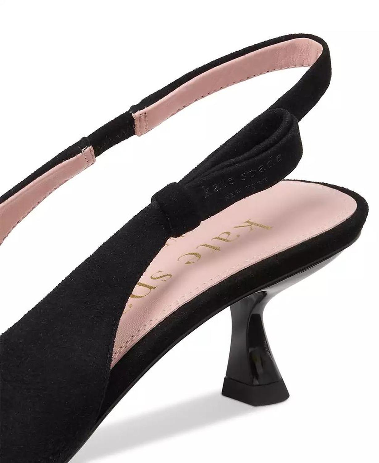 Women's Riley Slingback Kitten-Heel Pumps