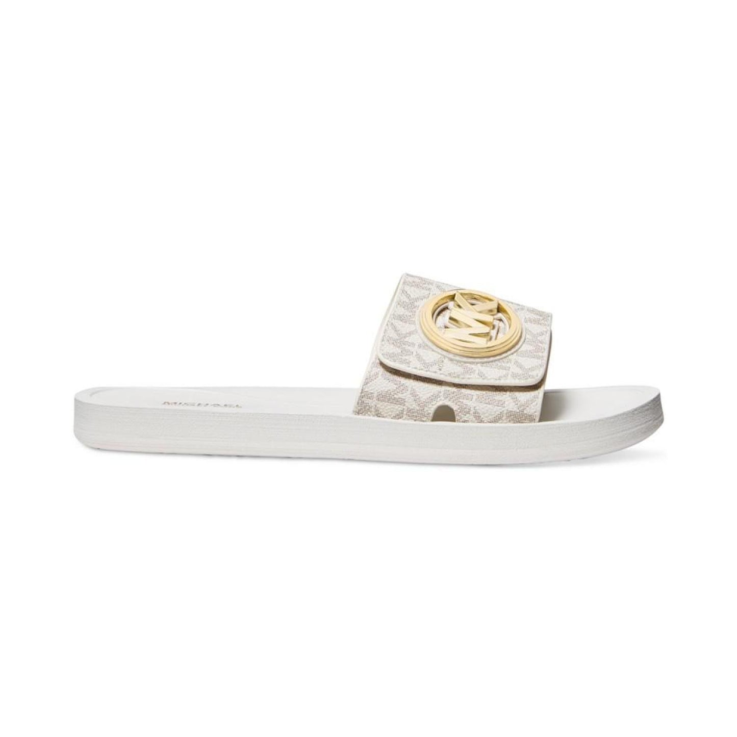 Women's Logo-Disc Slide Sandals