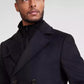 Men's Classic-Fit Wool Blend Solid Overcoat