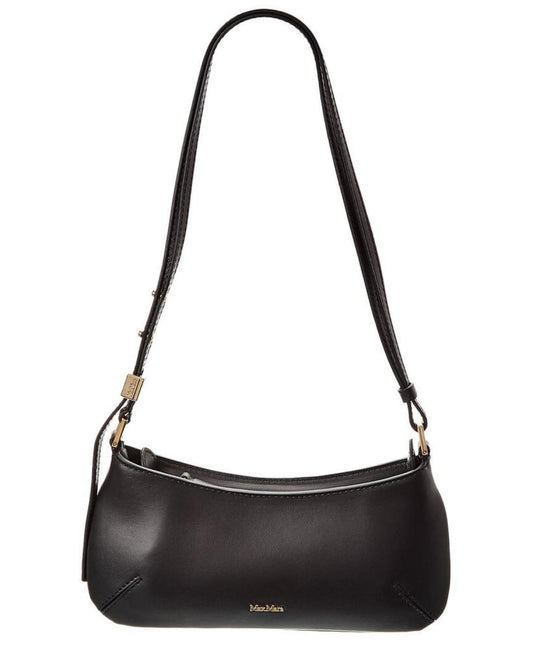 Max Mara Daisy Baguette Leather Shoulder Bag