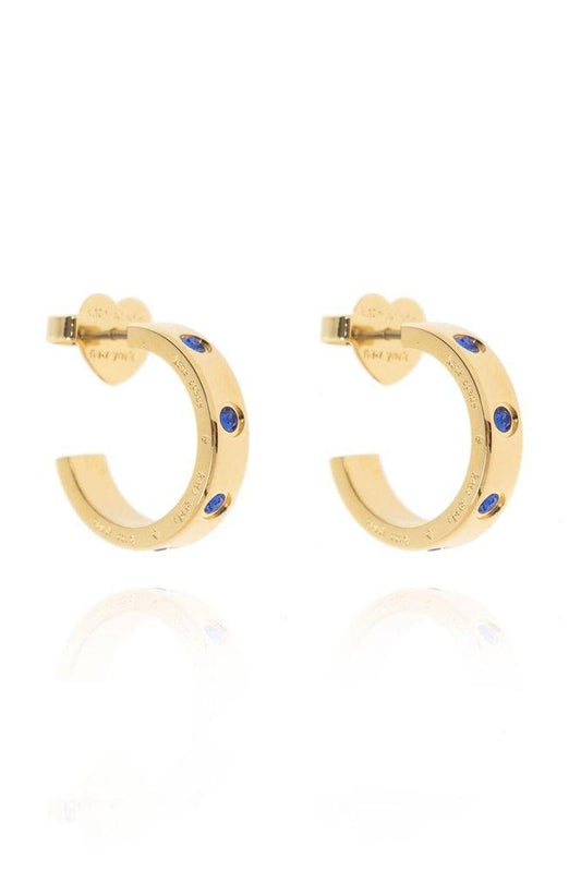 Kate Spade Set In Stone Huggies Hoop Earrings