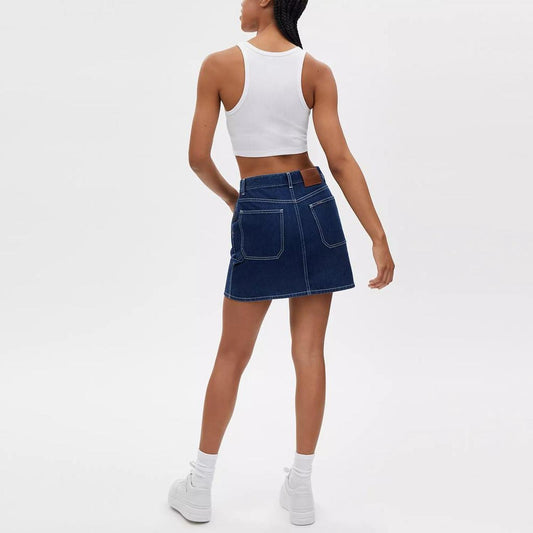 Coach Outlet Denim Utility Skirt