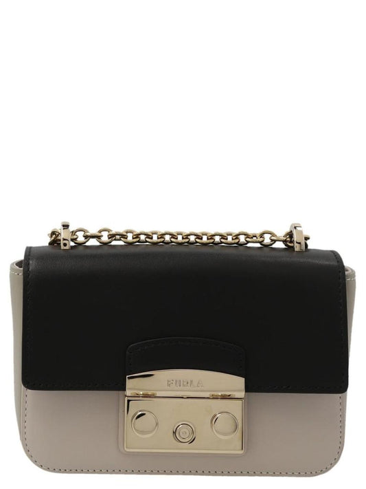 Furla Metropolis Two-Tone Mini Crossbody Bag