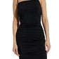 Michael Michael Kors Ruched Stretch Matte Jersey Dress