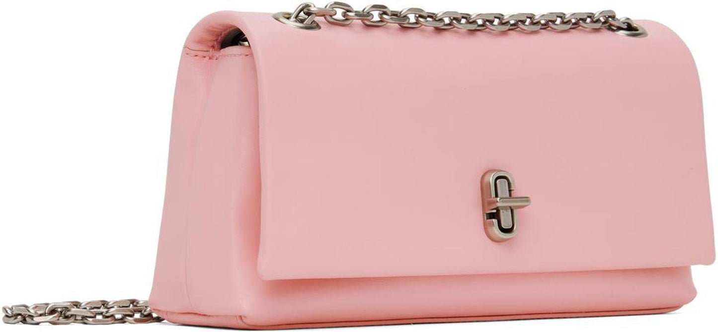 Pink 'The Dual Chain Mini' Bag