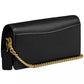 Refined Leather Essential Long Wallet on Chain